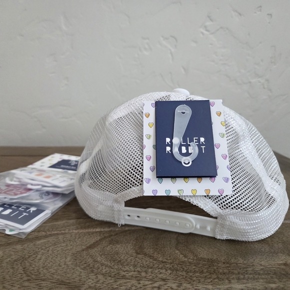 Roller Rabbit x Target Set - Disco Hearts Hat & Sticker Set - Picture 7 of 9